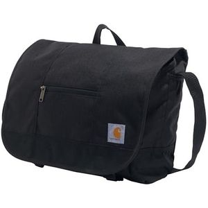 Carhartt Uniseks, duurzaam, waterbestendig werk, ripstop messenger bag (zwart), eenheidsmaat