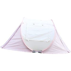 Pop-up Tent, Dicht Gaas 4 Personen Gemakkelijk Pop-up Tent Ventilatie Circulatie Grote Ruimte voor Reizen Vissen (Roze)