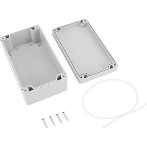 Aansluitdoos Waterdicht IP65 ABS Elektrische Projectdoos Behuizing Projectdoos Instrumentbehuizing Aansluitdoosbehuizing Stroomaansluitdoos voor Binnen en Buiten Gebruik(158 * 90 * 60mm)