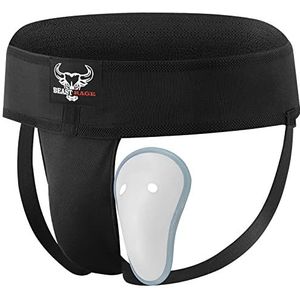 Boksen, diepe bescherming, cup heren, zweetabsorberend, geventileerd, verstelbaar, sparring, diepe bescherming, jockstrap, taekwondo, karate, training, ondergoed, Jiu Jitsu BJJ, bescherming