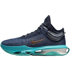 Nike G.t. Jump 2, herensneakers, Obsidiaan Mtlc Red Bronze Dusty Cactus, 43 EU