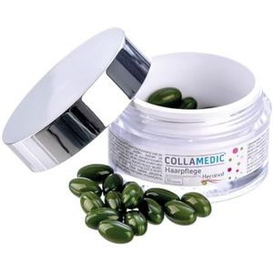COLLAMEDIC Haarverzorging, haarvitaminen, anti-haaruitvalcapsules, versterkt haarwortels tegen uitval, voor vrouwen en mannen, zink, biotine