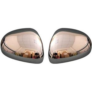 Spiegelkap Behuizing Voor FIAT Voor 500X 2014 2015 2016 2017 2018 2019 Chrome Side Wing Achteruitkijkspiegel Deur Spiegel Cap Trim Auto Cover Styling Achteruitkijkspiegeldeksel
