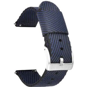 18-24 mm nylon horlogeband met snelsluiting, 24mm, Nylon