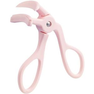 Wide Angle Eyelash Curler, Rimless False Eyelash Curlers, Women's Eyelash Curler Local Curl Long Lasting Styling Makeup Tool (Color : Pink)