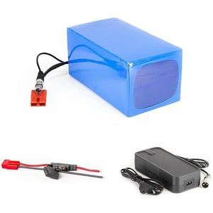 Lithium-ion accu 48 V 30 Ah 1440 Wh accupack incl. 60 A BMS & oplader voor scooter e-bike pedelec