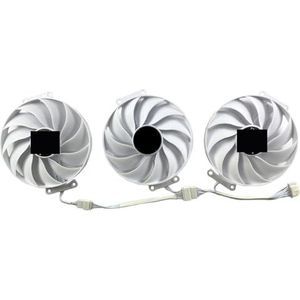 Voor ASUS voor GeForce RTX4060 4060ti 4070 TX voor GAMING OC grafische kaart vervangende ventilator(Set of three fans)
