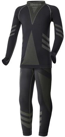Ladeheid - Thermoaktiv LAGI009 - Ondergoedset - Zwart