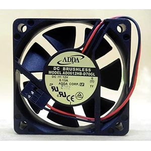 60MM 6015 AD0612HB-D70GL DC12V 0.13A Axial cooling fan