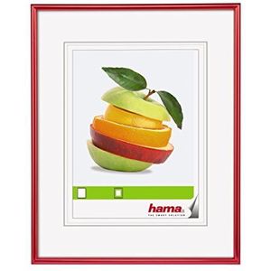 Hama Kunststof lijst""Sevilla"" (framegrootte 10 x 15 cm, rand 9 mm x 17 mm, voor beeldformaat 7 x 10 cm) rood