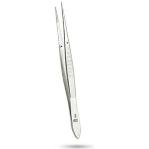 SMI 12 cm Precisietang Rechte Getande Roestvrij Staal Pincet Industriële Technische Tang DIY Hobby Tang