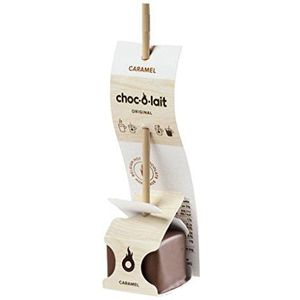 Choc-o-lait Drinkchocolade op steel - karamel, 4-pack (4 x 33 g)