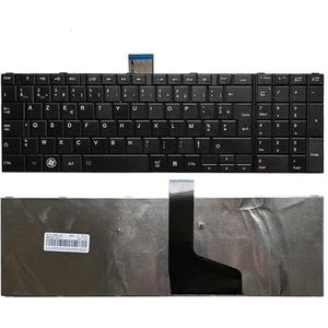 Frans/Spaans laptoptoetsenbord VOOR TOSHIBA C850 C855D C850D C855 C870 C870D C875 L875 L850 L850D L855 L855D L870 L950 L950D L955(French)