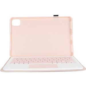 Slim Lichtgewicht Draadloze -tablettoetsenbordhoes met Afneembaar Magnetisch Ontwerp voor Mi Pad 5 & 5 Pro 11in - Zwart, Multi hoekaanzicht, Touchpad, Lange Batterijleven (PINK)