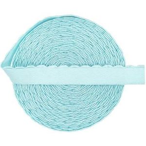 2 5 10 Yard 3/8"" 1/2"" 10mm 13.0Mm Pluche BH-band Elastische band Nylon schouderband Ondergoed Lingerie DIY Naaiwerk Trim-Blauwe Topaas-13.0Mm-10 Yards