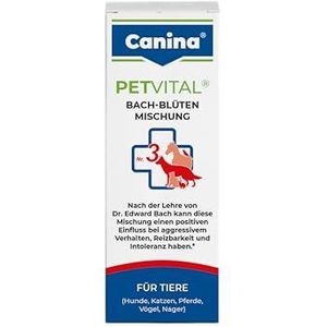 Canina Pharma PETVITAL Bachblüten Nr. 3 - Aggression 10g