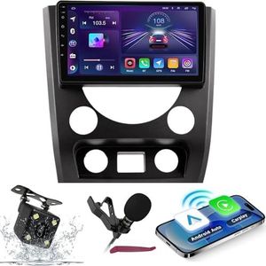 Android 14 Autoradio Navi voor S-sangYong Rexton W 2014-2016 9 ""Screenradio met draadloze carplay Android Auto GPS Navigatie-ondersteuning Bluetooth 5.0 HIFI FM 5G-WiFi SWC MIC-camera,M200s