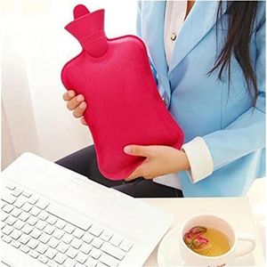 DieffematicRSD Warmwaterkruik Warm Water Warmer Vulfles Dikke Rubberen Warmwaterzak Heater Handige Warming Waterflessen Winter Handwarmer En Voetwarmer (Color : X large bag)