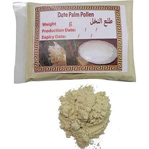 Palmstuifmeel gepoederd 100% natuurlijke biologische pure dadelpalmstuifmeel (8 oz/250 gm) (250 poederpalm) (250 poederpalm)