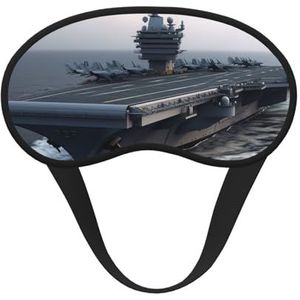 Vliegtuigdrager slaapmasker zacht comfortabel oogmasker met verstelbare riem verduistering oogslaap schaduwhoes voor vrouwen meisjes mannen reizen yoga dutje ploegendienst werk