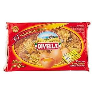 Divella - Tagliatelle al Huevo Nº 95 - Authentieke Italiaanse Pasta - 500 Gram