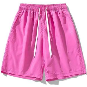 yk8fass Sneldrogende Casual Sport Shorts cm-6288, roze, 31