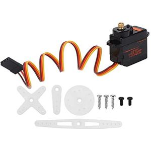 200mA Micro Analoge Servo, Laag geluidsniveau Laag stroomverbruik S08MD Gear Hoog rendement voor RC Helicopter voor RC Drone