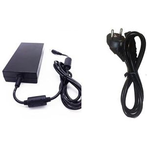 LWZMKOAA Laptop Adapter 180 W 19,5 V 9,23 A 7,4 x 5,0 mm voor M4600 M4700 M4800 Alienware 13 R3 Voeding Oplader DA180PM111 (Kleur: Met EU-stekker)