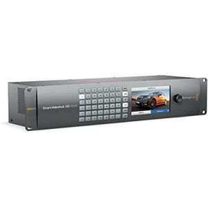 BLACKMAGIC Smart Videohub 40x40 12G schakelrooster zwart