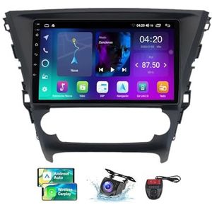 Voor Toyota Avensis 3 2015-2018 Android 13 Carplay Autoradio 9 inch Scherm Radio Android Auto Bluetooth 5.0 Handsfree 4G WiFi FM/RDS/DAB+ Radio HiFi Achteruitkijkcamera + DVR(NF-2)