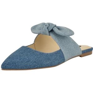 Nine West Dames Bowin Mule, Blue Denim 420, 2,5 UK, Blauwe Denim 420, 35.5 EU
