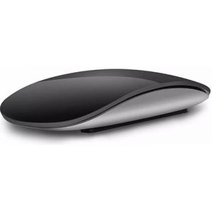 Draadloze Muis Stille Multi Arc Touch Bluetooth Muizen Ultradunne Magische Muis Slanke Oplaadbare Draadloze Stille Muis Kantoor Muizen Voor Macbook/Laptop/Ipad/Mac/PC (zwart)
