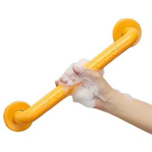 Handgrepen, Douche Bar Ouderen, Antislip Badkamer Grip Handgreep, Wall Mount Veiligheidsbar, Toilet Handrail voor gehandicapten, Handicap, Mobility Aid Equipment/Geel/70 cm/28 In