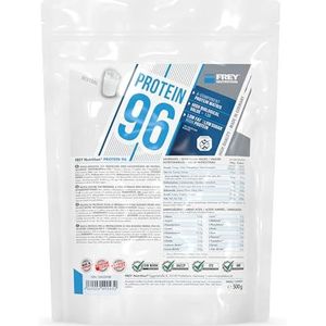 FREY Nutrition PROTEIN 96 (neutraal, 500 g) ideaal voor koolhydraatgereduceerde dieetfasen en als tussenmaaltijd - hoog caseïnegehalte - koolhydraatarm - Made in Germany