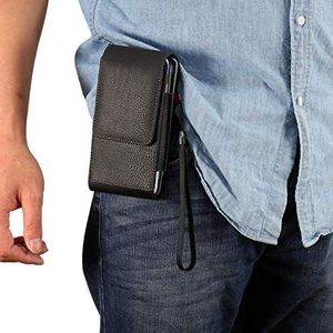 Case Cover-holster Mobiele telefoon Pouch Holster Compatible with Samsung Galaxy S20, S20 5G, Notitie10, A41A51, M21S, F41A51, M21S, F41, A30S, A51 5G, Lederen Holster Mens Taillepakket met Carabiner