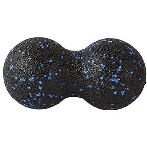 KANGYEBAIHUODIAN Lacrosse Myofascia Fit for Bal Pinda Massage Bal Hoge Dichtheid Lichtgewicht Fitness Body Fascia Oefening Pijn Verlichten Yoga Bal (Color : Peanut-Blue)