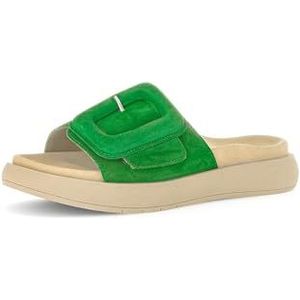 Gabor Damesslippers, slippers, groen 19, 44 EU