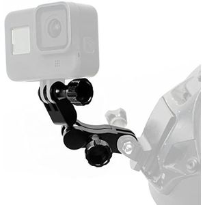 NovelGoal Aluminium 360 Graden Roterende Statief Adapter Mount Magic Arm Schroef Compatibel met GoPro Hero 11 10 9 8 Action Camera Accessoires