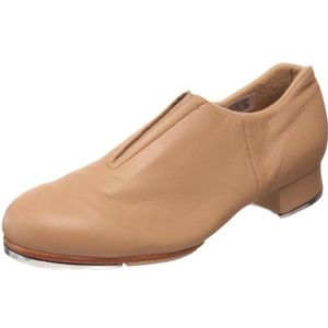 Bloch womens Tap-flex Slip on dance shoes, Tan, 7 US