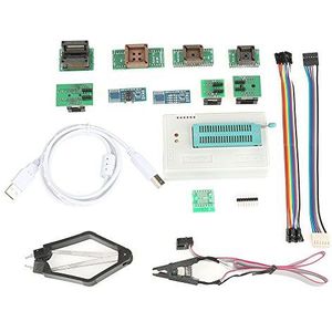 usb-niveralpogmfüt86,USB Universal Programmer for TL866II Plus EEPROM FLASH 8051 USB-Universalprogrammierer für AVR MCU GAL PIC with 10 Adapter AVR-MCU-GAL-PIC-Aktualisierungswerkzeug mit