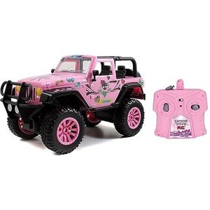 Dickie RC Jeep Wrangler Roze
