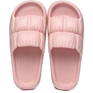 BDWMZKX Slippers Shit-stepping Slippers For Men's Summer Home Bathroom Bath Non-slip Couple's Home Slippers-p-shoes Code 40-41 Suggestion 39-40 Pin