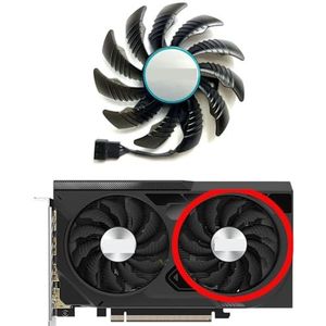 Vervangende ventilator voor GIGABYTE voor GeForce RTX4060 8GB voor WINDFORCE OC grafische kaart(Right fan)