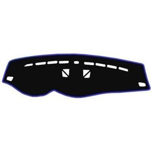 Dashboardafdekking Auto LHD Dashboard Cover Zonnescherm Zonnescherm Mat Tapijt Voor BMW 3 Serie E90 E91 E92 E93 Wagon 2006-2008 2009 2010 2011 Antislipmat (Color : Blue with NAV)