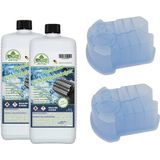 JaTop - Scheerkopreiniger - Navulvloeistof - 1 liter - Geschikt voor Braun Clean & Renew Synchro Activator & Pulsonic Series