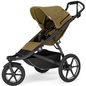 Thule Urban Glide 3 All-Terrain kinderwagen, volledig geveerd systeem, luchtgevulde banden, rechtopstaande stoel met verstelbare rugleuning en ingebouwde beensteun