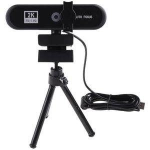 Kalttoy Streaming 1080P Webcam Ingebouwde microfoon Geavanceerde autofocus Web 5 miljoen pixels