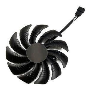 T129215SU 88mm GPU-koeler Grafische kaartventilator voor REDEON voor AORUS RX 480 470 580 570 voor GIGABYTE RX570 RX580 AORUS-kaarten Als vervanging(B-Fan)