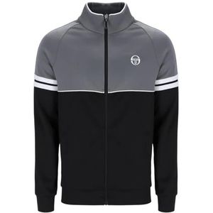 Sergio Tacchini Heren Orion Tt Retro Track Top - Grijs (UK, Alpha, XXL, Regular, Regular), Grijs