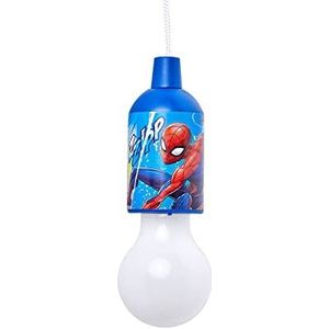 Marvel Spiderman Hanglamp, hanglamp, 6500 K, voor 3 x AAA-batterijen, draadloos